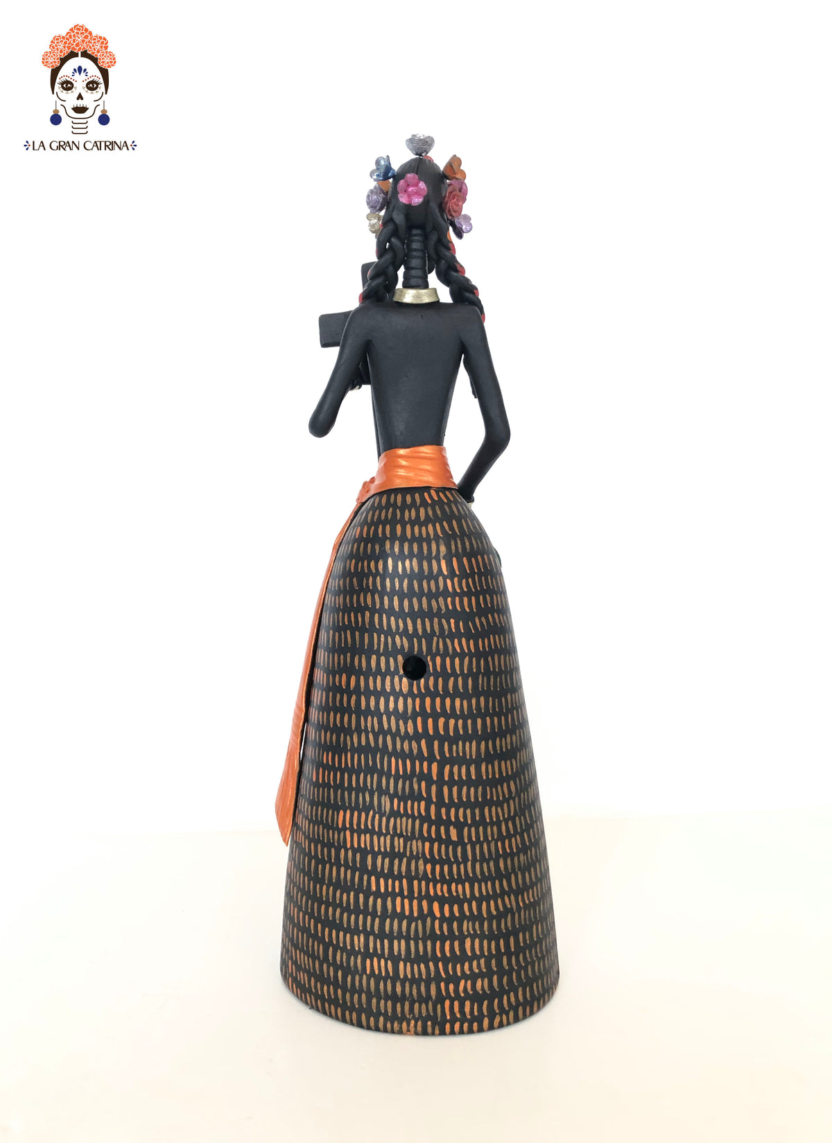 Catrina con Cruz - 30 cm. 12 in. Catrina