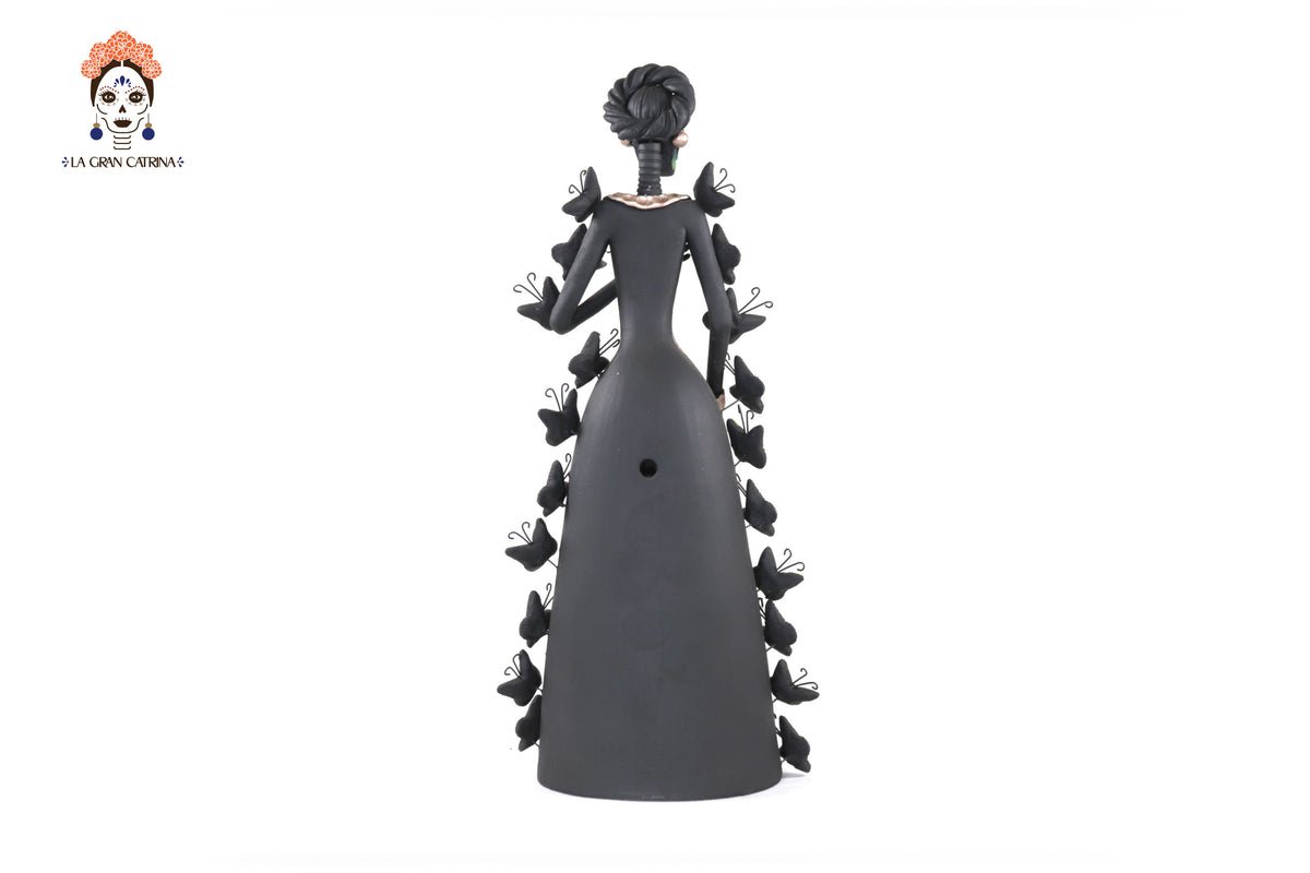 Catrina de mariposas verdes - 30 cm. 12 in. Catrina