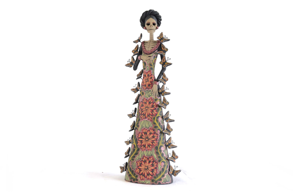 Catrina mariposas naranja - 50 cm. 20 in. - En producción Catrina