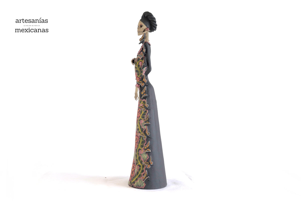 Catrina mariposas naranja - 50 cm. 20 in. - En producción Catrina