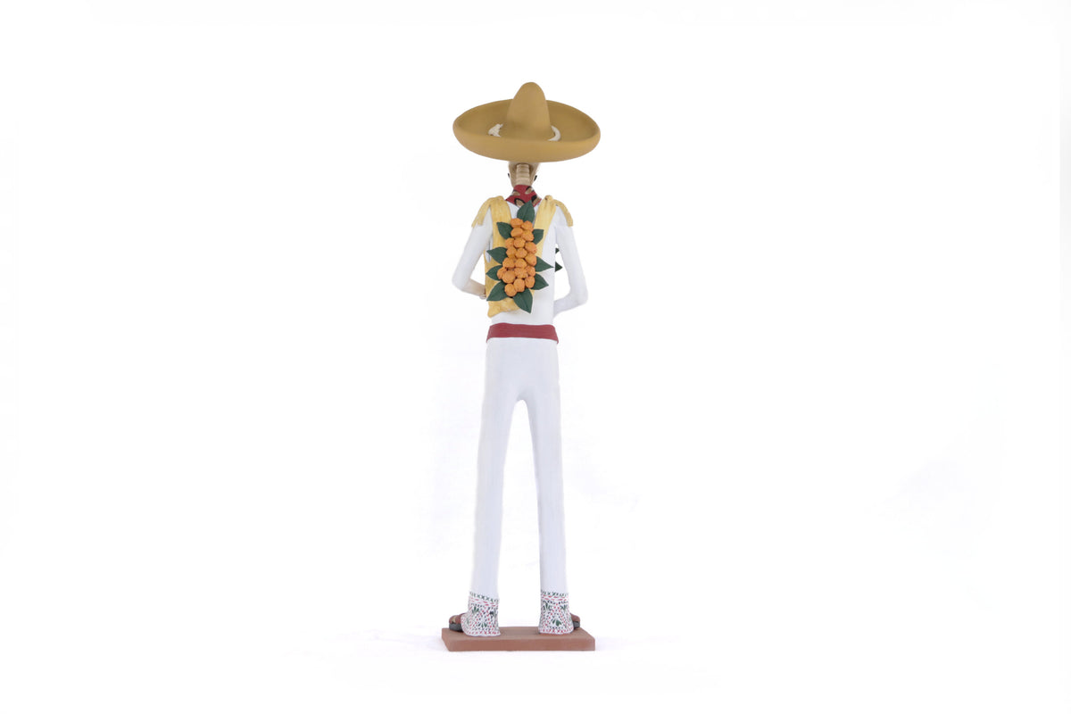 Pareja de Catrines Cempasuchileros - 50 cm. 20 in. - Sobre Pedido Catrina