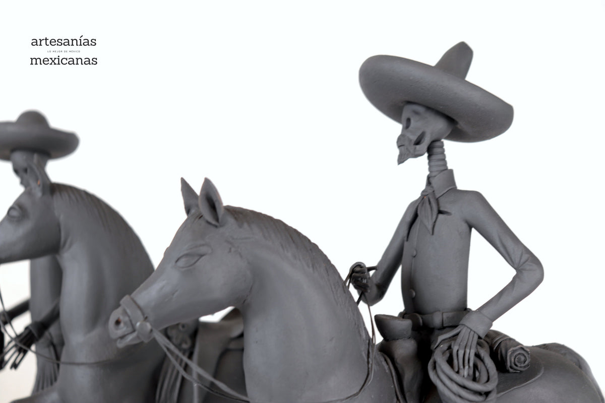 Entierro de un soldado Catrin - 30 cm. 12 in. - Sobre pedido Catrina