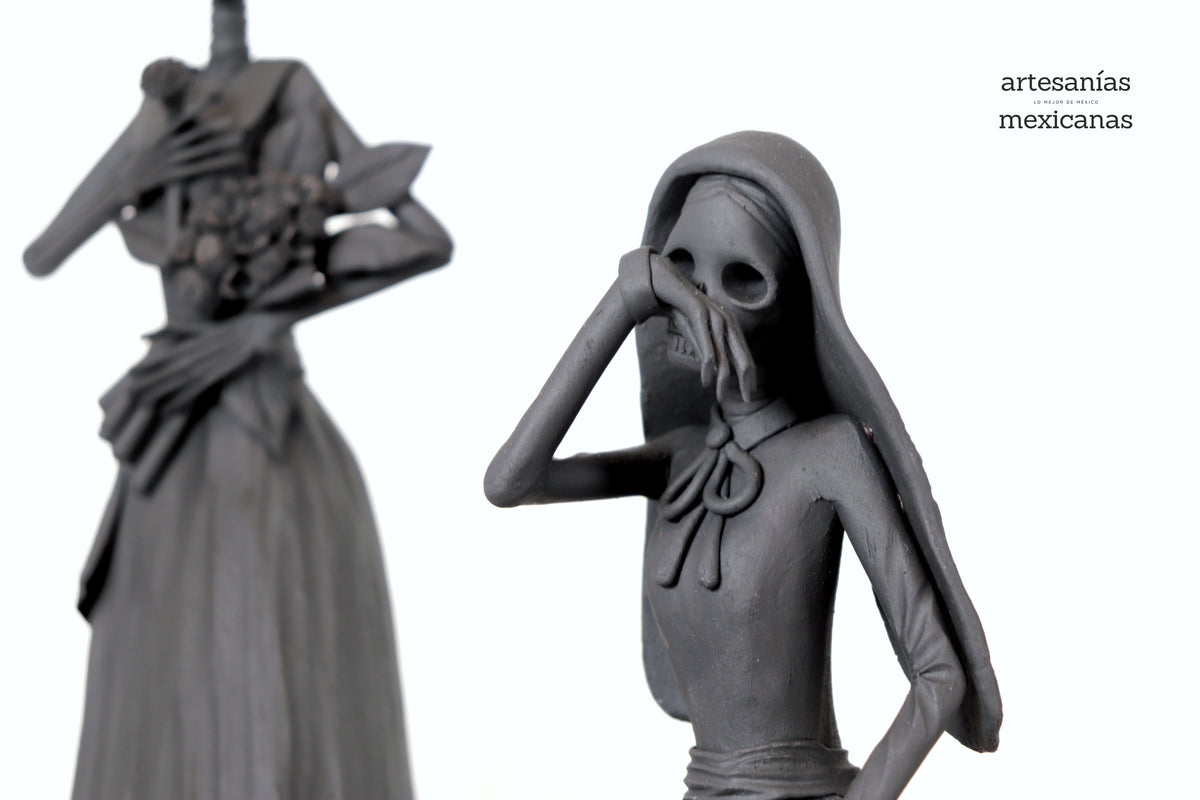 Entierro de un soldado Catrin - 30 cm. 12 in. - Sobre pedido Catrina