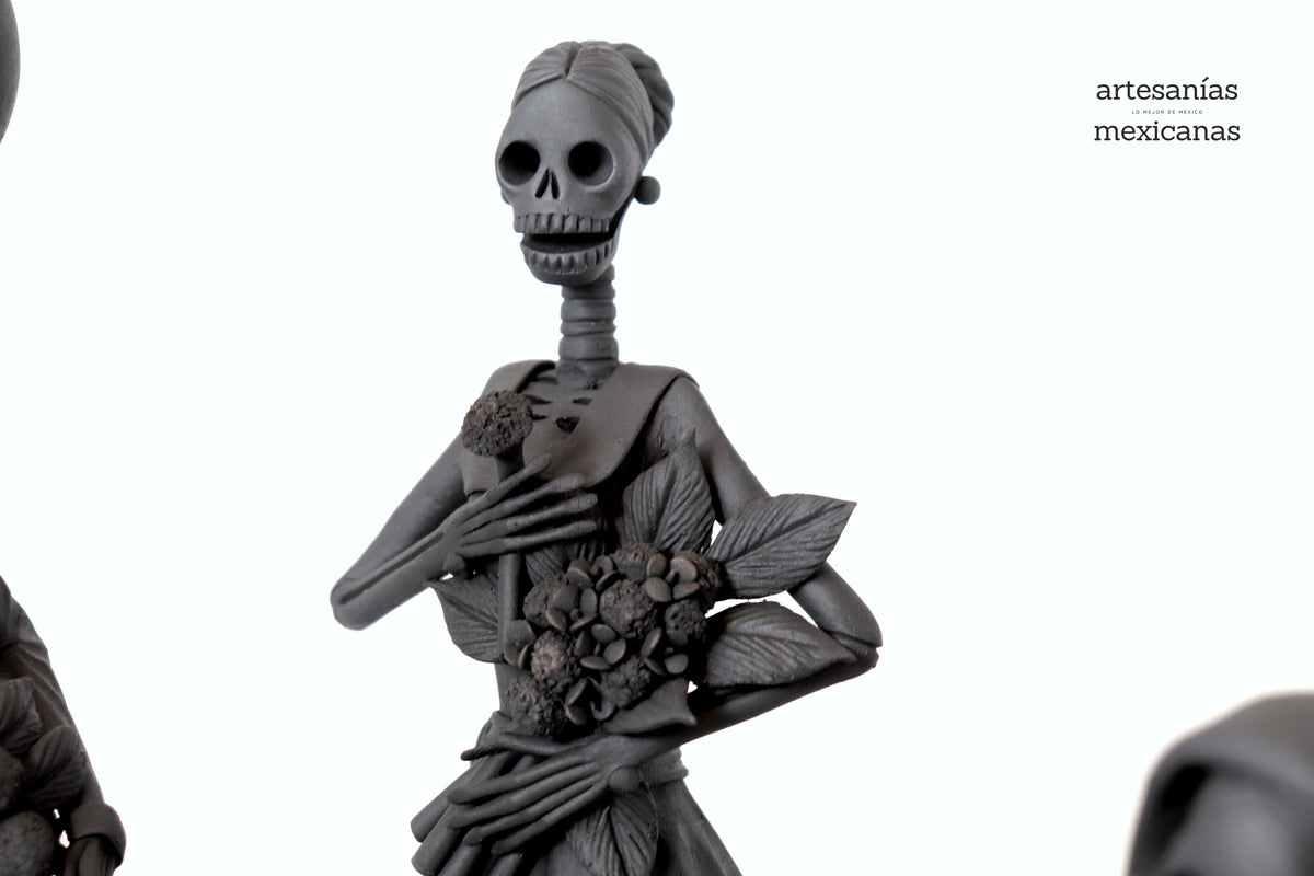 Entierro de un soldado Catrin - 30 cm. 12 in. - Sobre pedido Catrina