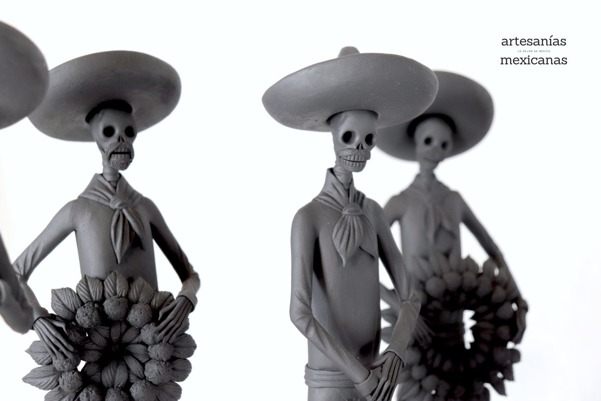 Entierro de un soldado Catrin - 30 cm. 12 in. - Sobre pedido Catrina