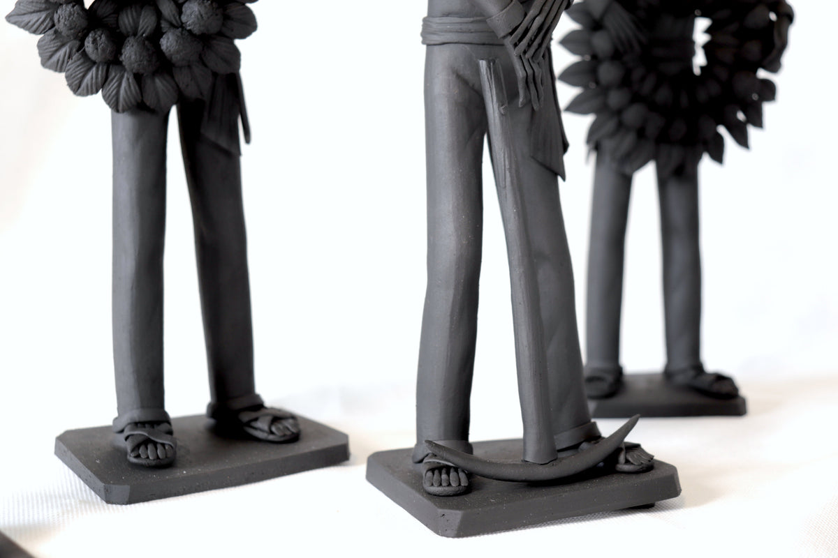 Entierro de un soldado Catrin - 30 cm. 12 in. - Sobre pedido Catrina