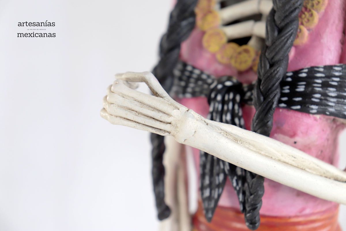 Catrina Pajarera - 55 cm. 21.6 in Catrina