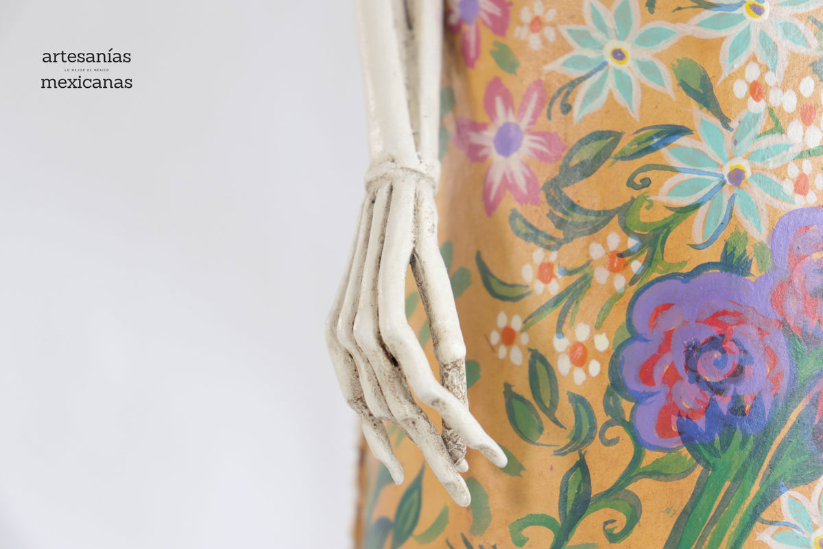 Catrina Pajarera - 55 cm. 21.6 in Catrina