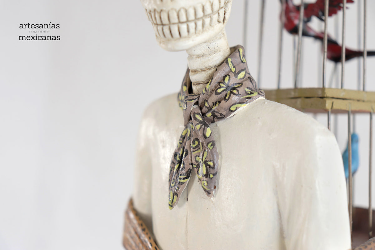 Catrín Pajarero - 55 cm 21.6 in Catrina
