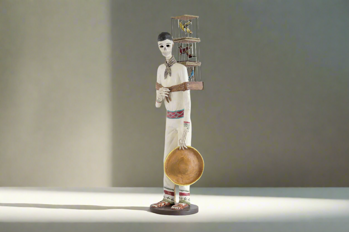 Catrín Pajarero - 55 cm 21.6 in Catrina