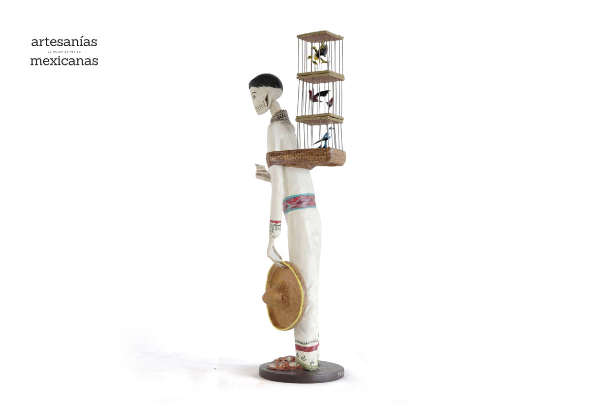 Catrín Pajarero - 55 cm 21.6 in Catrina