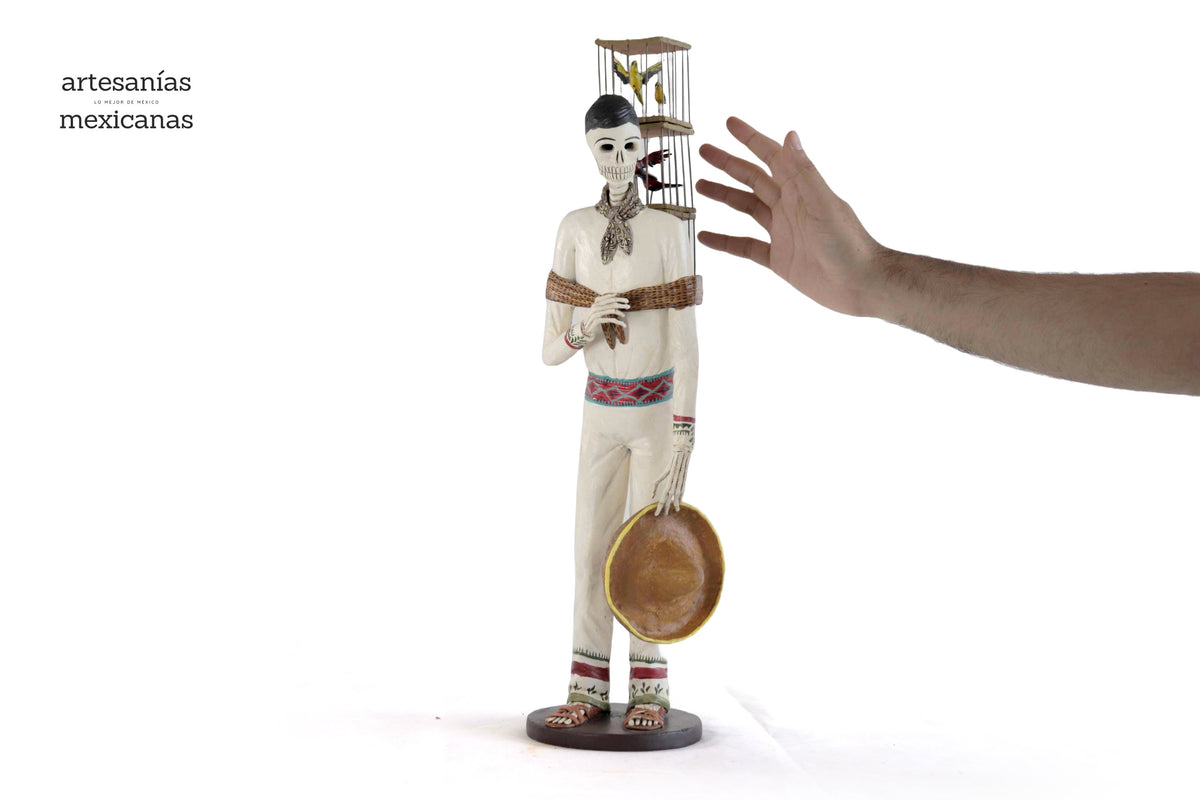 Catrín Pajarero - 55 cm 21.6 in Catrina