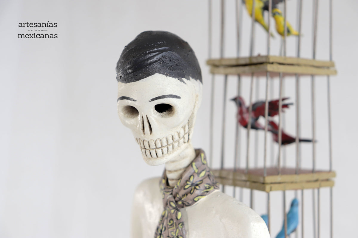 Catrín Pajarero - 55 cm 21.6 in Catrina