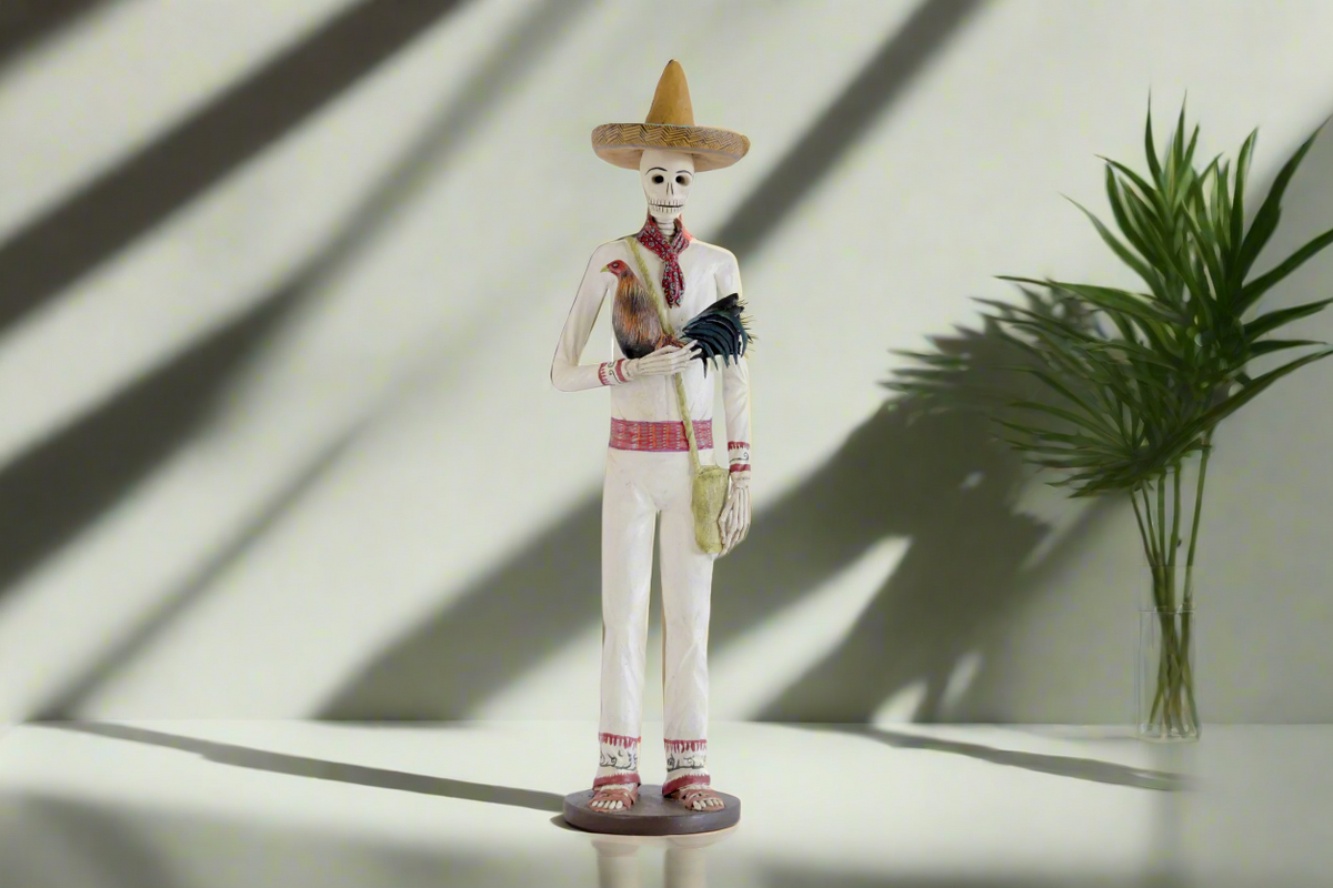 Catrín gallero - 50 cm. 20 in. Catrina