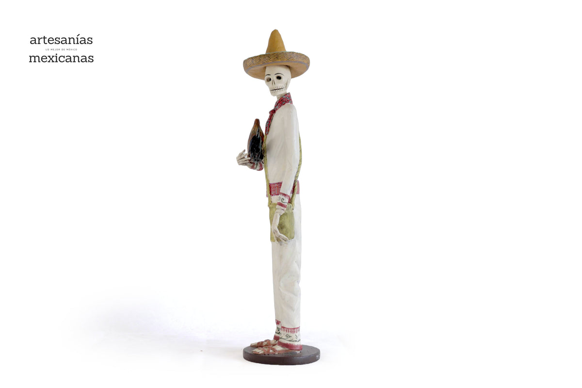 Catrín gallero - 50 cm. 20 in. Catrina