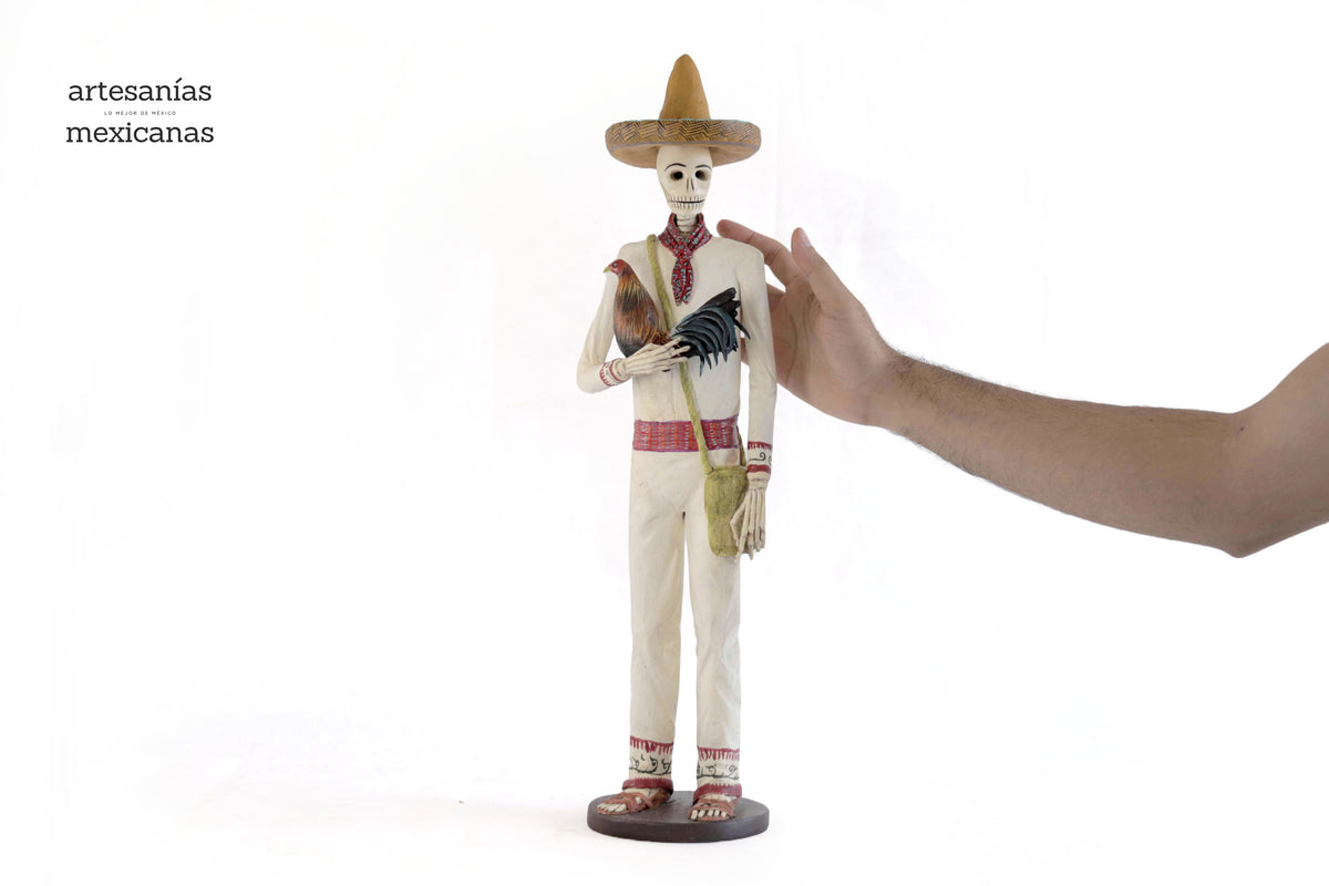 Catrín gallero - 50 cm. 20 in. Catrina