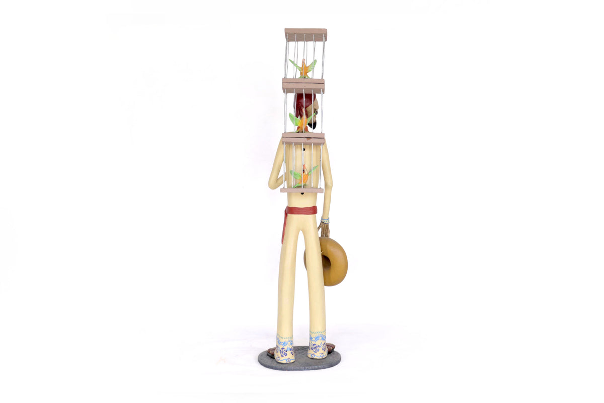 El Catrín Pajarero - 70 cm. 28 in. Catrina