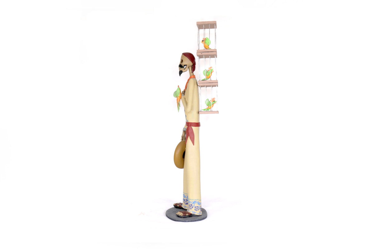 El Catrín Pajarero - 70 cm. 28 in. Catrina