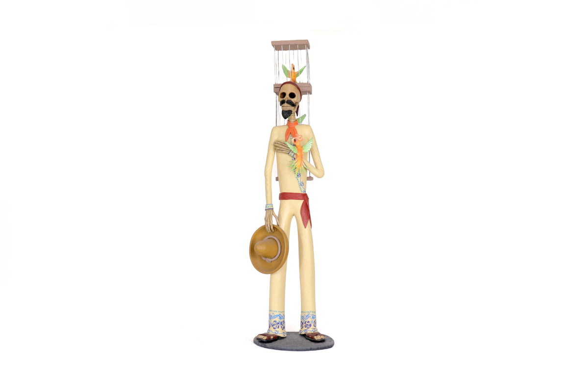 El Catrín Pajarero - 70 cm. 28 in. Catrina