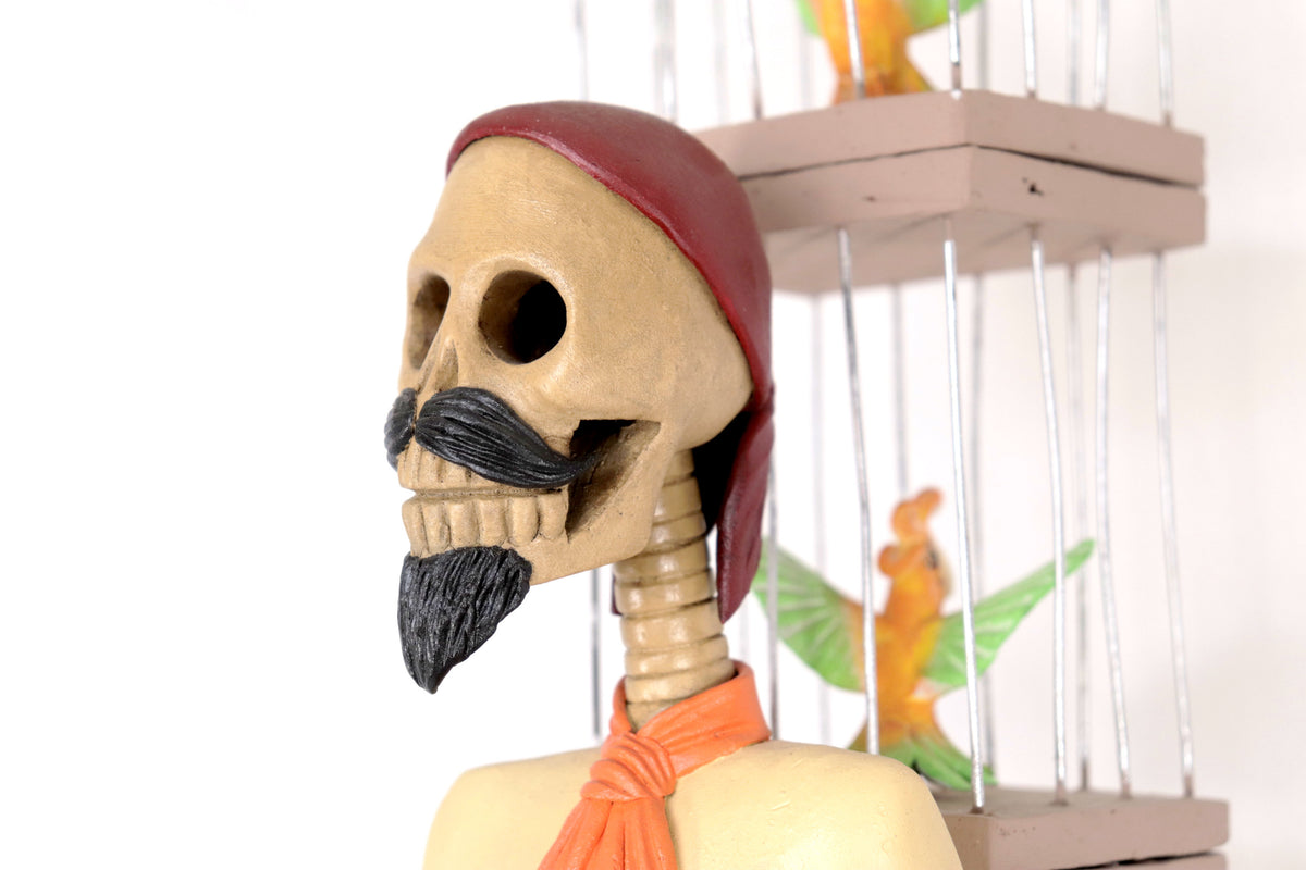 El Catrín Pajarero - 70 cm. 28 in. Catrina