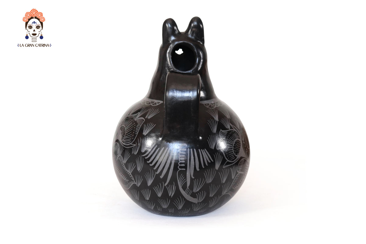 Olla Coyote - Huancito - 23.5 cm. 9.2 In.