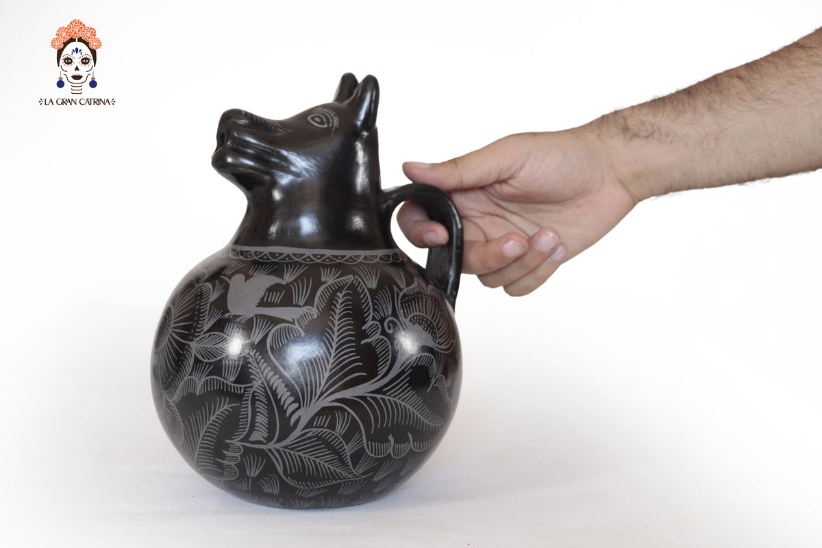 Olla Coyote - Huancito - 23.5 cm. 9.2 In.