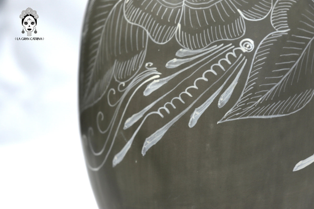 Cerámica gris - Huancito - 23 cm.