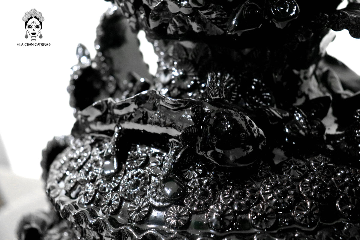 Ponchera tradicional grande - Barro vidriado - 93 cm. 37 in.