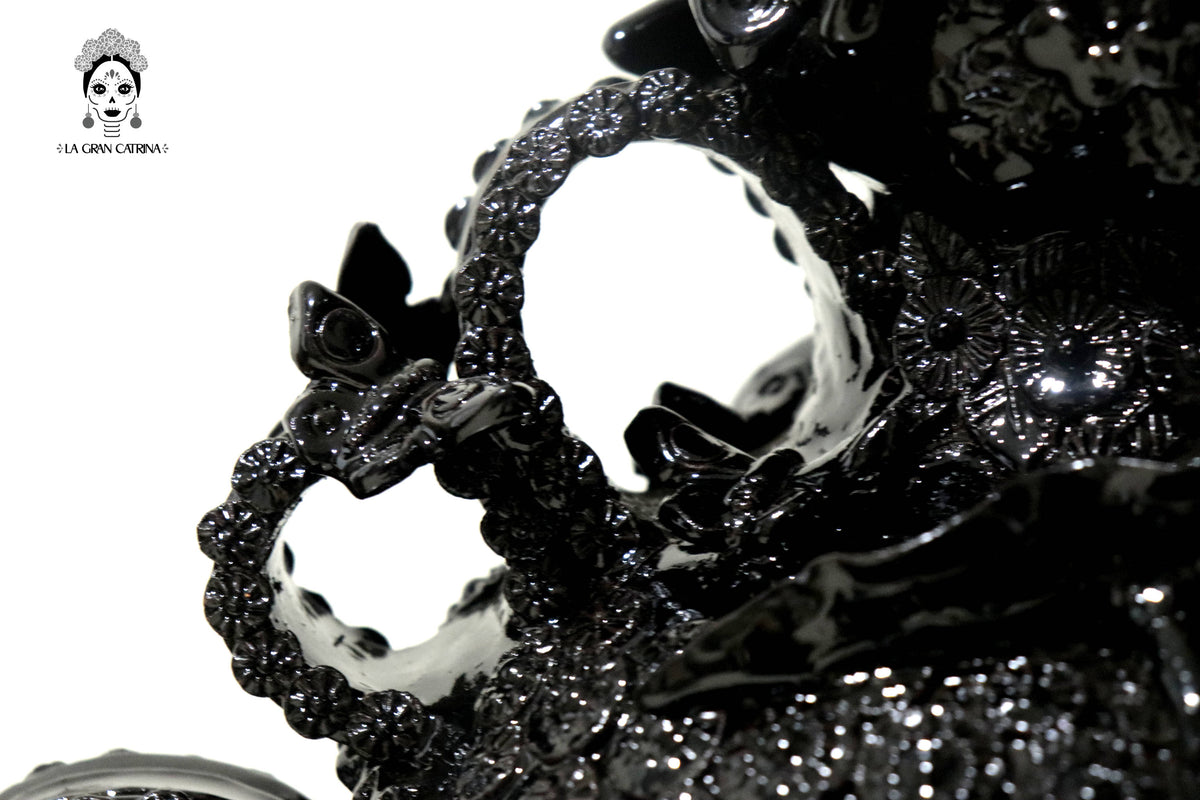 Ponchera tradicional grande - Barro vidriado - 93 cm. 37 in.