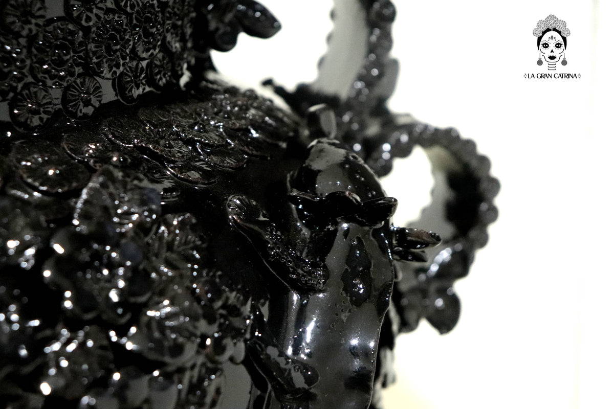 Ponchera tradicional grande - Barro vidriado - 93 cm. 37 in.