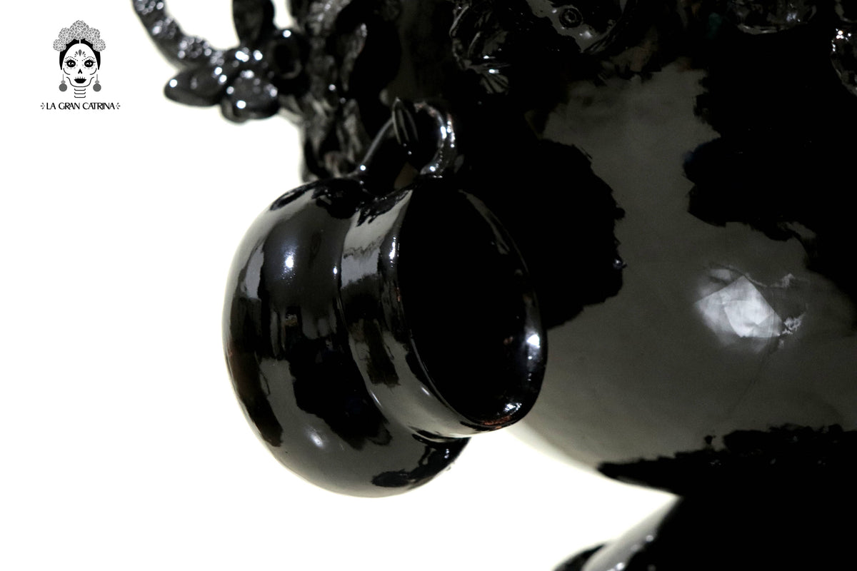 Ponchera tradicional grande - Barro vidriado - 93 cm. 37 in.