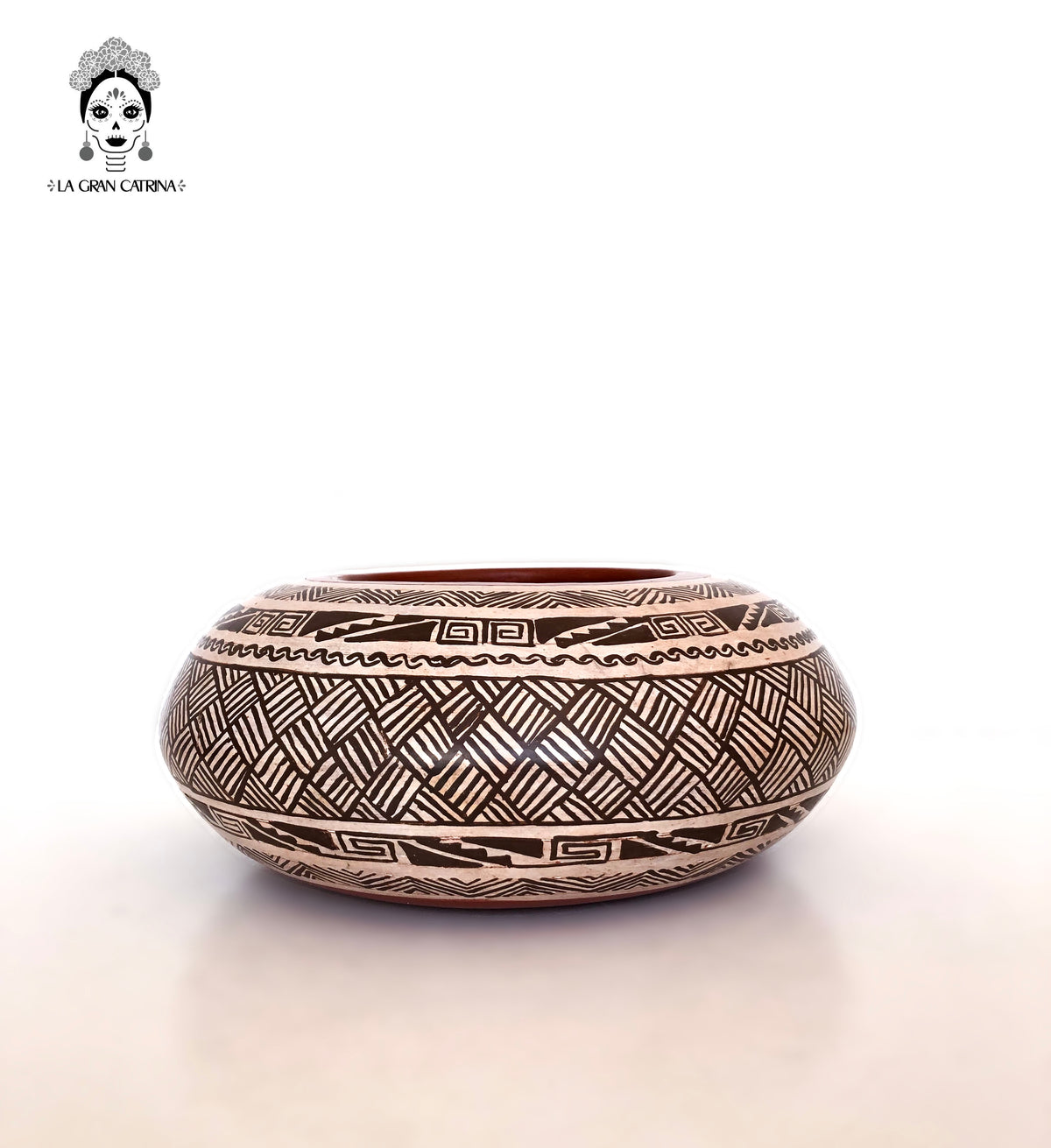 Cerámica roja - Platillo - 28.5 cm.