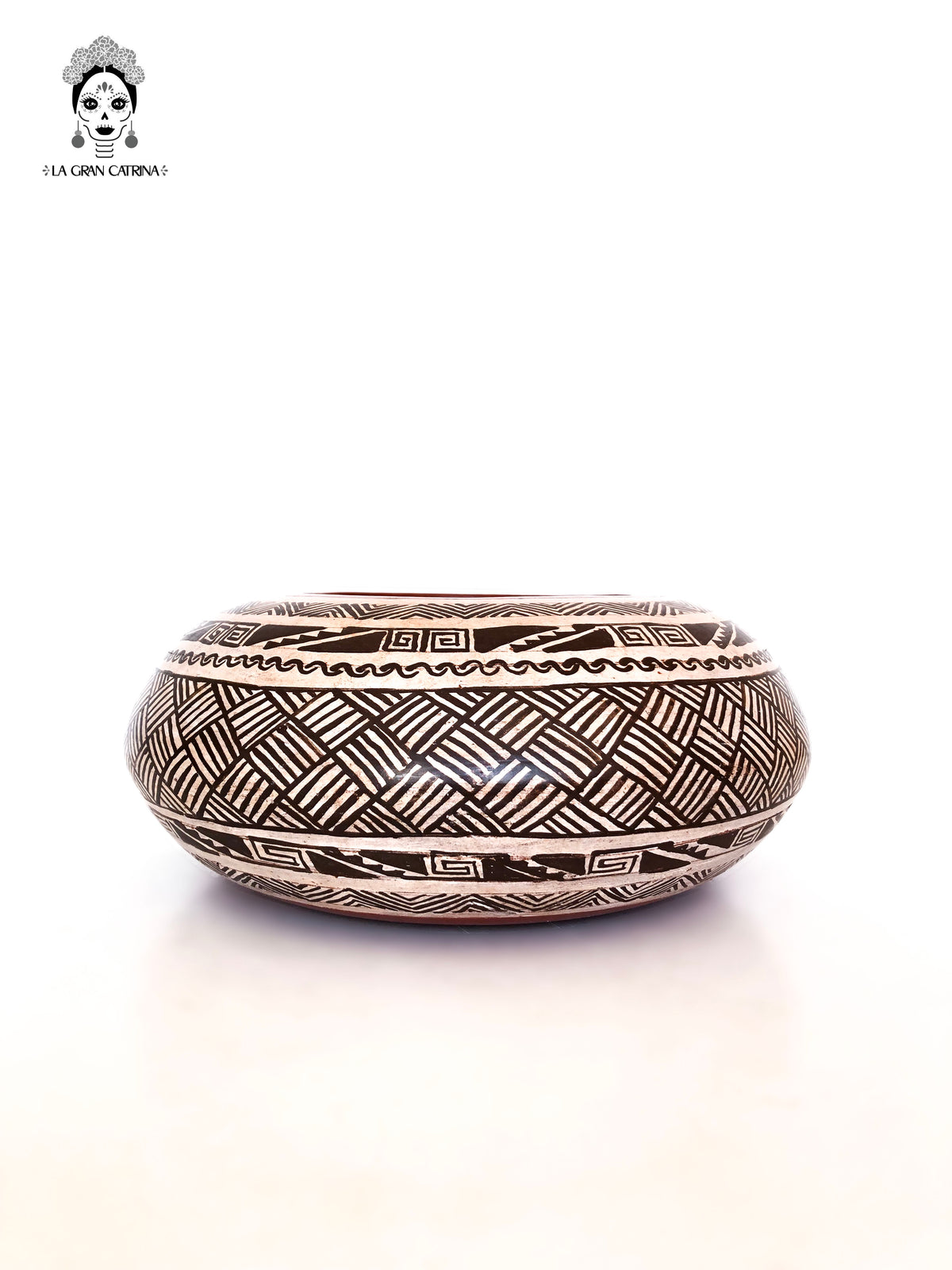 Cerámica roja - Platillo - 28.5 cm.