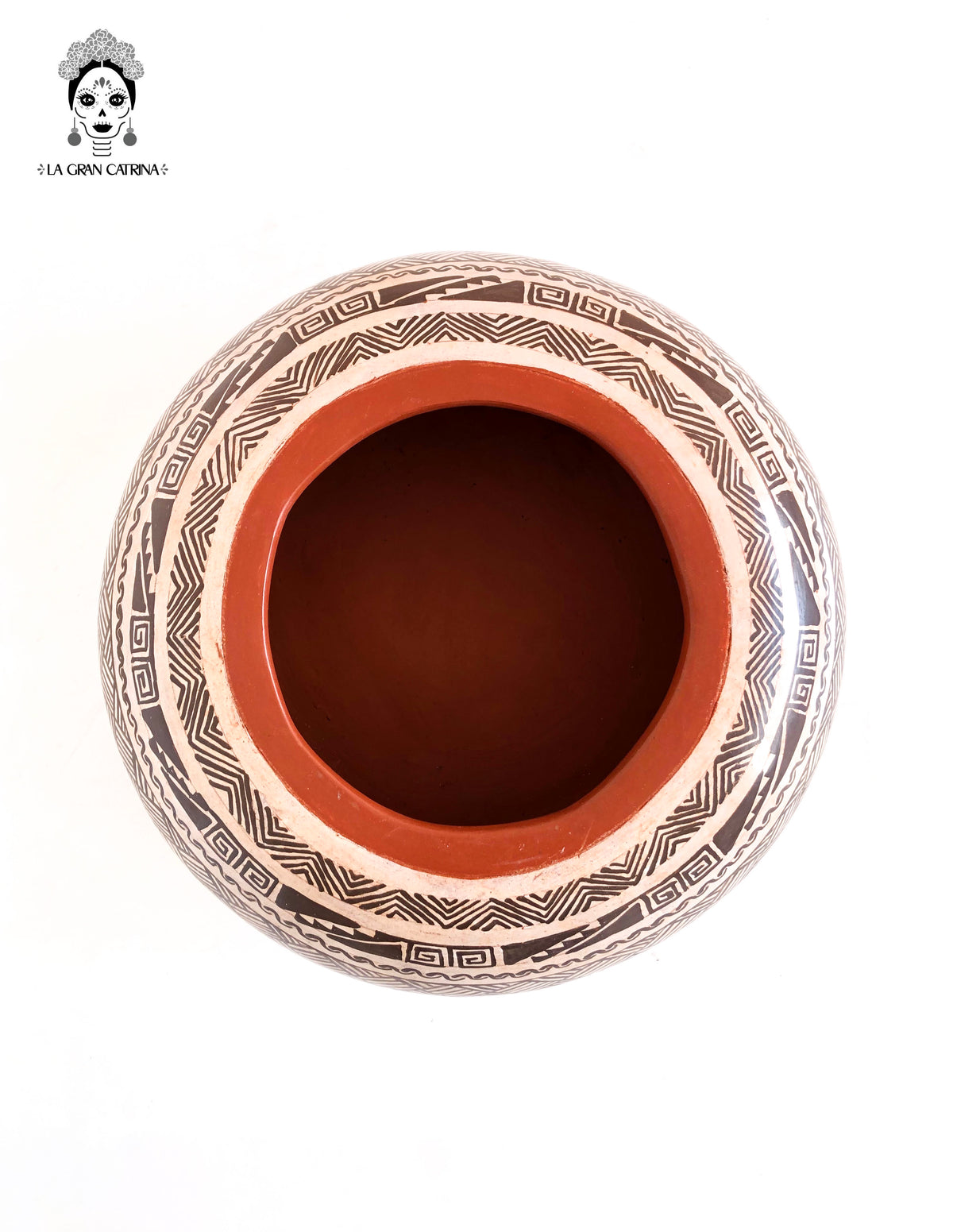 Cerámica roja - Platillo - 28.5 cm.