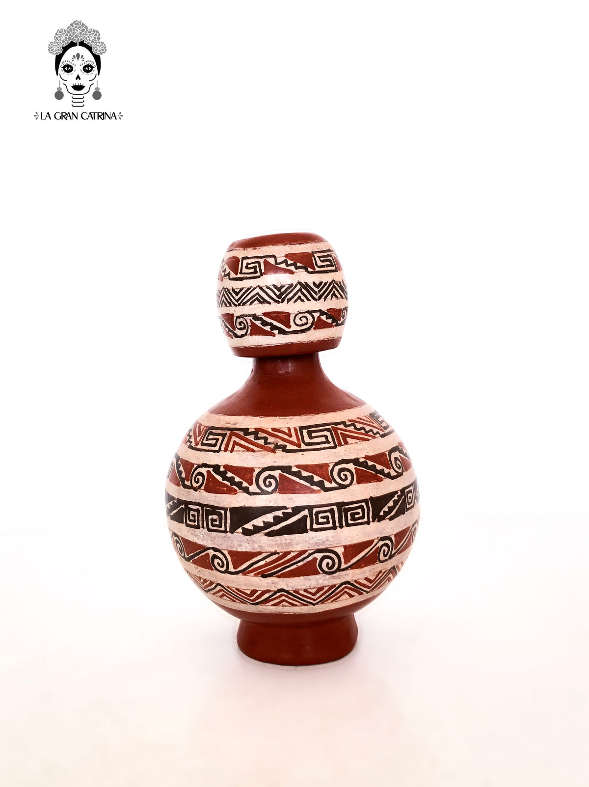 Cerámica roja - Tequilero - 20 cm.