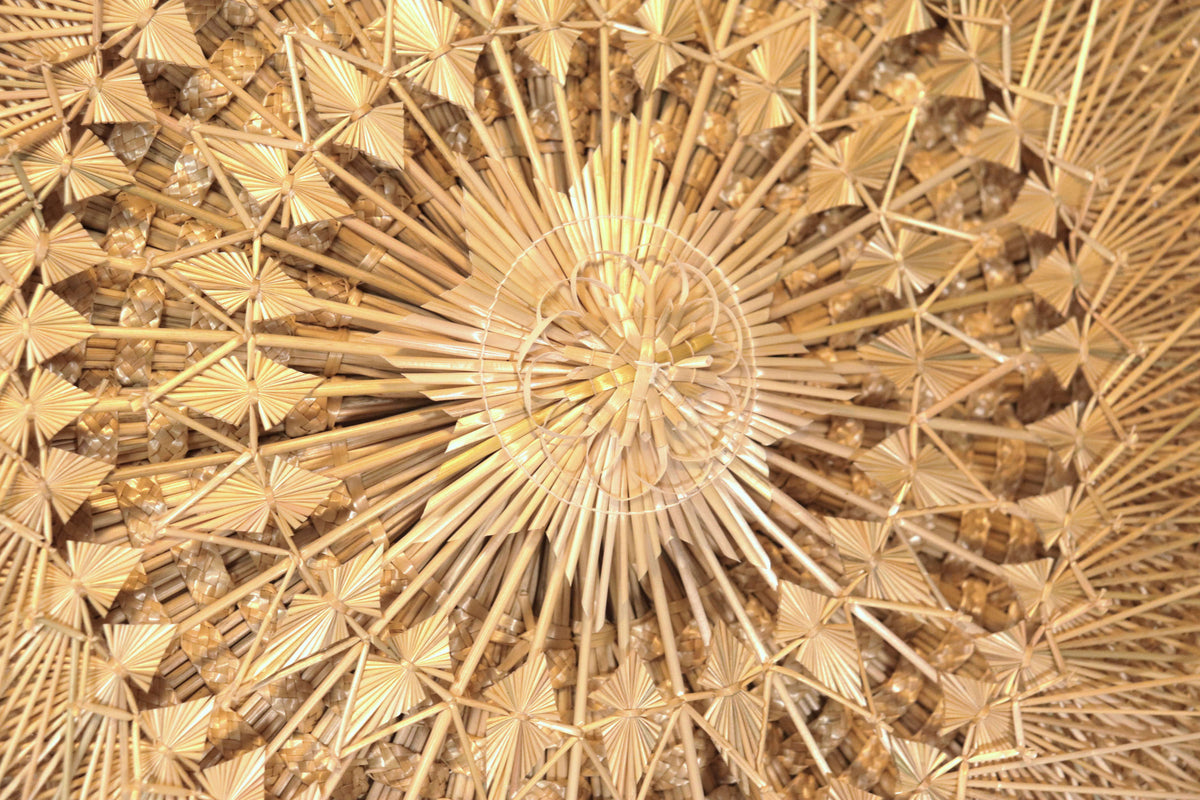 Círculo de Trigo - Sol - 135 cm. 53.1 in.