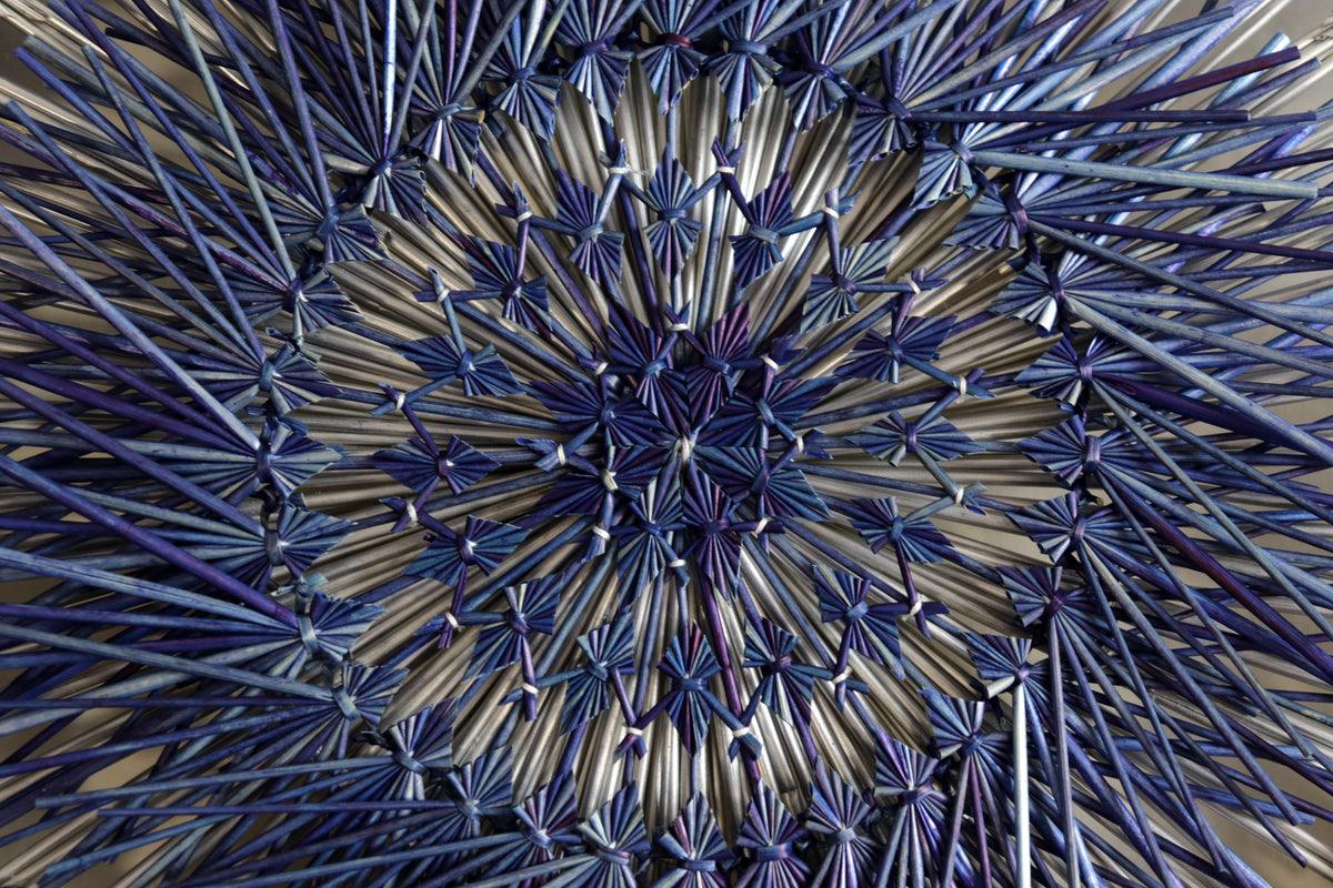 Círculo de Trigo - Eclipse Azul - 100 cm. 40 in. Círculo de Trigo