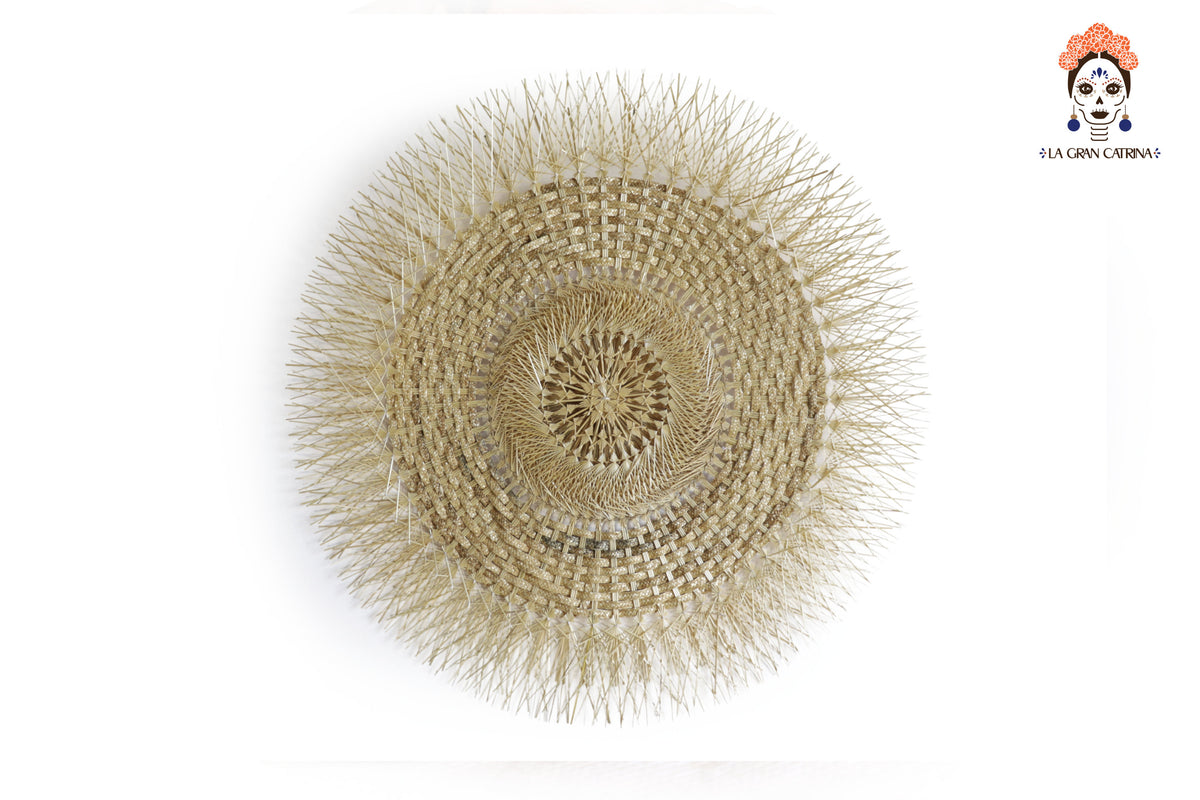 Círculo de Trigo - Tejido - 100 cm. 40 in. Círculo de Trigo