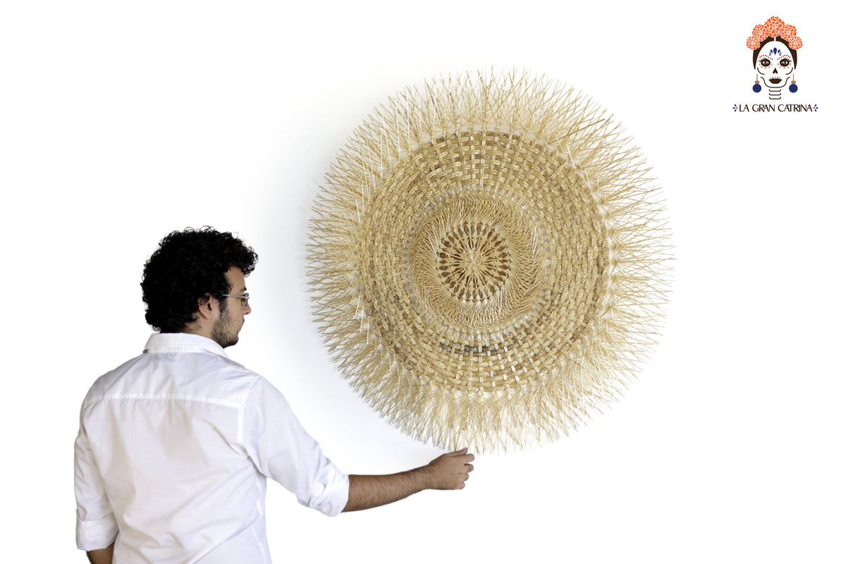 Círculo de Trigo - Tejido - 100 cm. 40 in. Círculo de Trigo