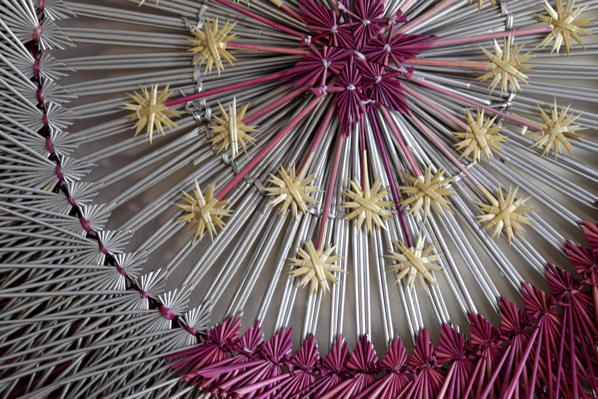 Círculo de Trigo - Eclipse Rosa - 100 cm. 40 in. Círculo de Trigo