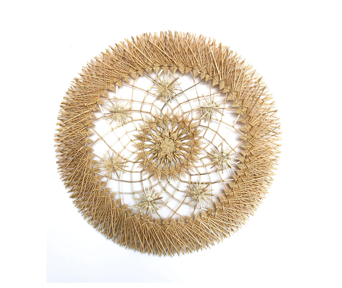 Círculo de Trigo - Atrapasueños - 50 cm. 20 in.