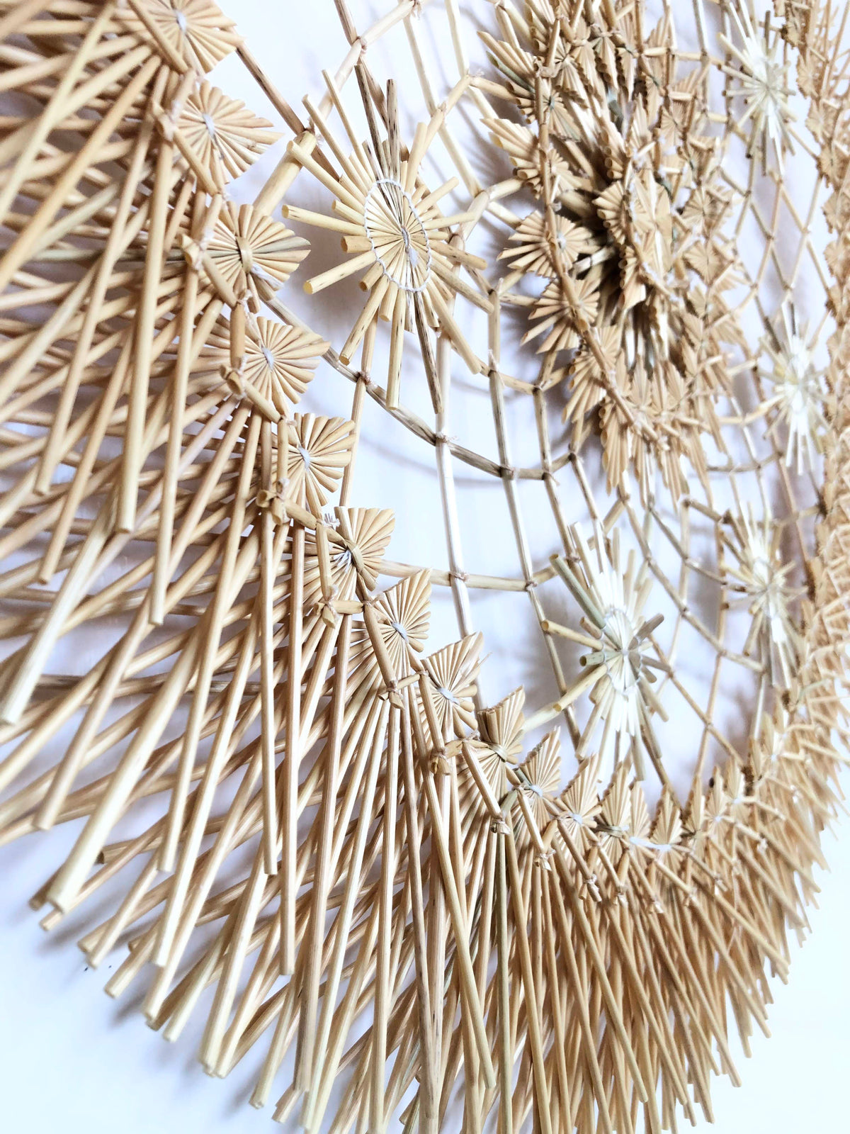 Círculo de Trigo - Atrapasueños - 50 cm. 20 in.