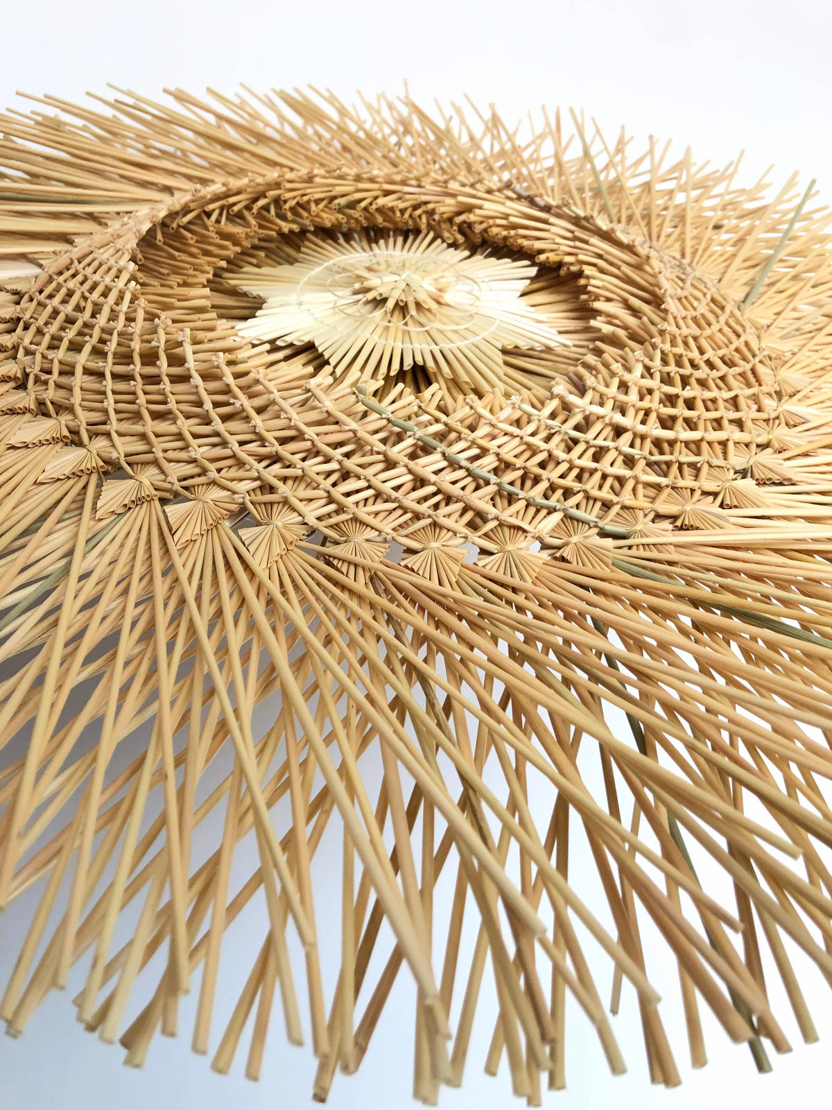 Círculo de Trigo - Estrella bardeada - 50 cm. 20 in.