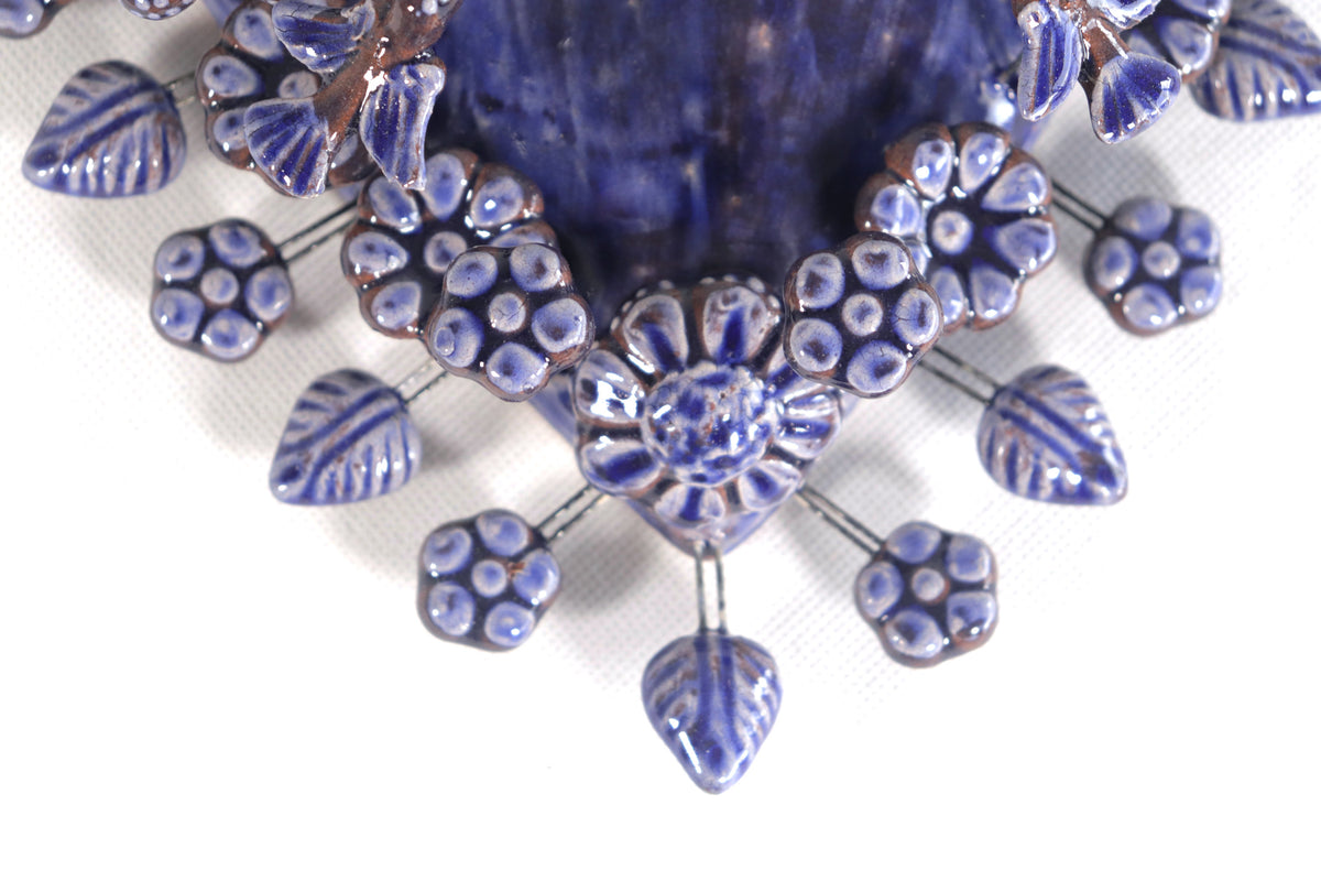 Corazón Azul - 22 cm 8.6 in