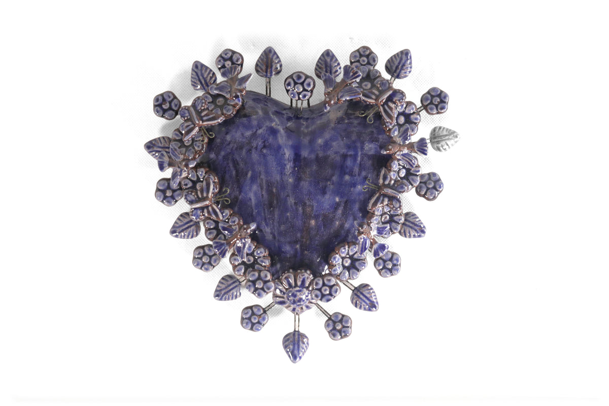 Corazón Azul - 22 cm 8.6 in