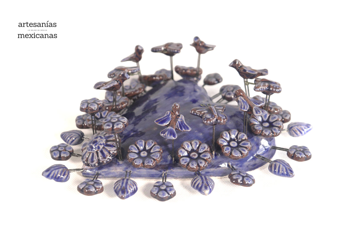 Corazón Azul - 22 cm 8.6 in