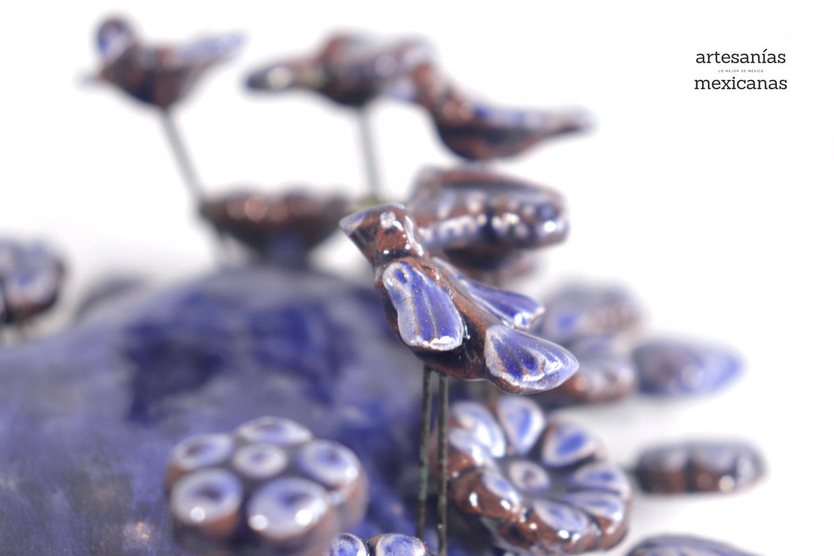 Corazón Azul - 22 cm 8.6 in