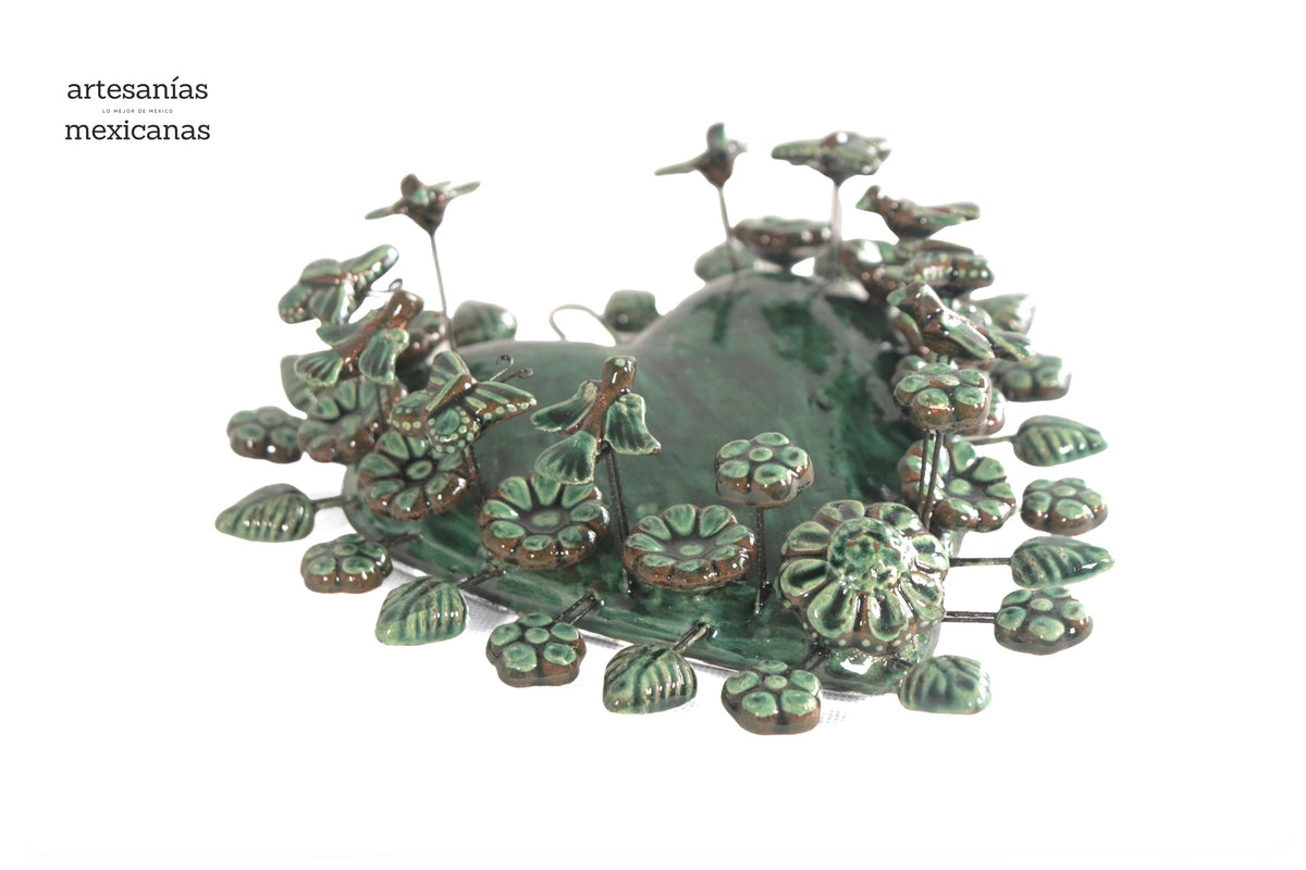 Corazón Verde - 22 cm 8.6 in