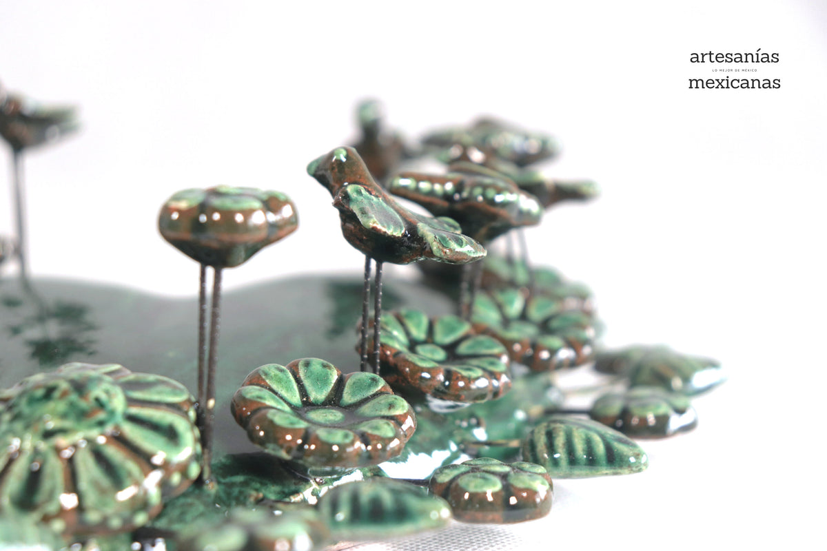 Corazón Verde - 22 cm 8.6 in