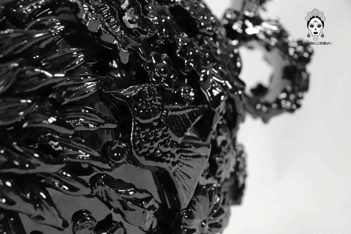 Ponchera tradicional grande - Barro vidriado - 55 cm. 22 in.